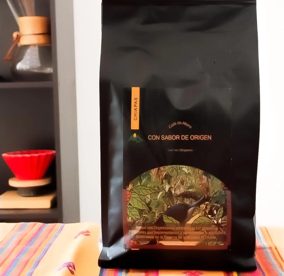 Triunfo Verde Café de altura EN GRANO 500g