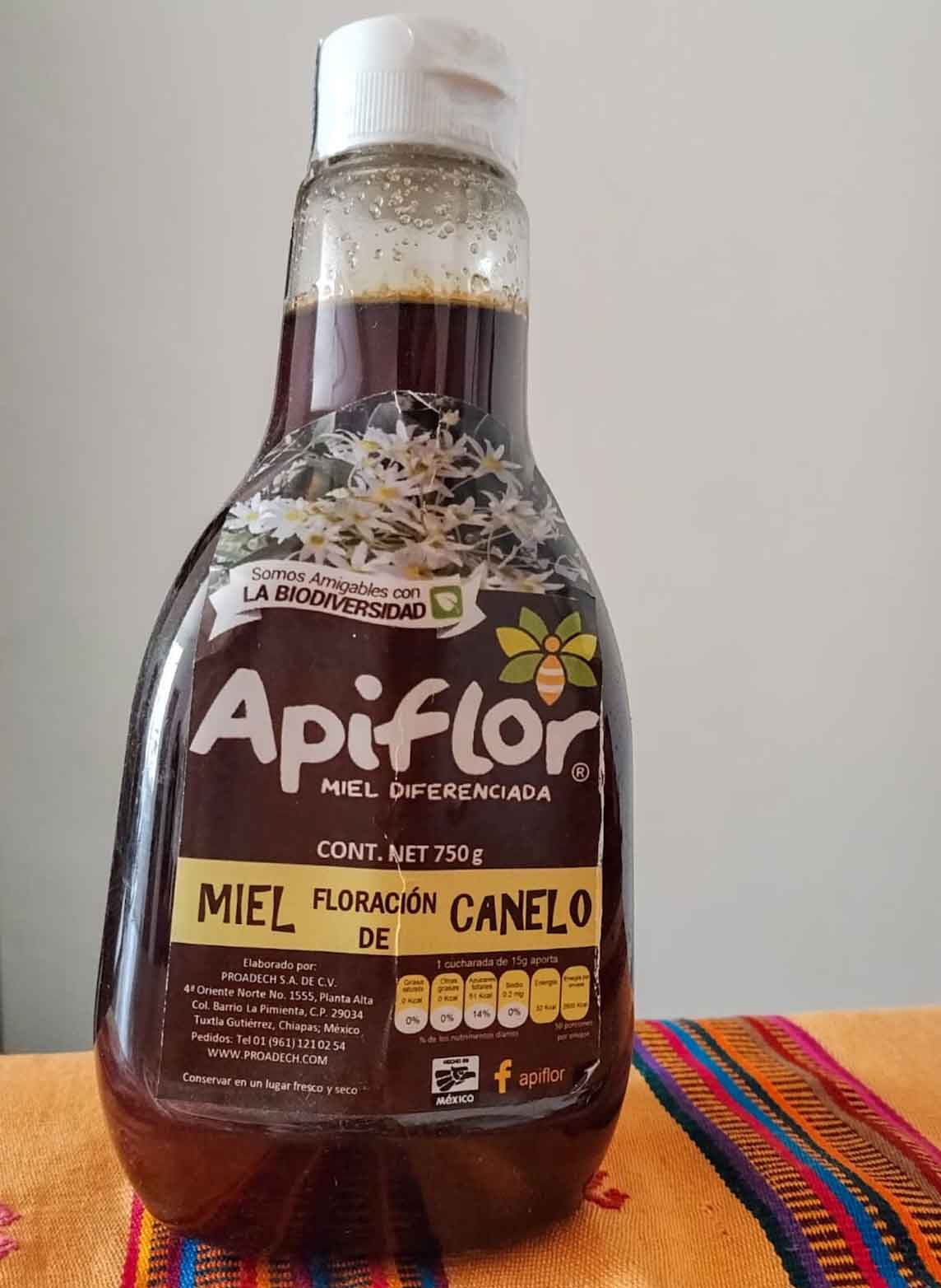 Apiflor Miel Diferenciada Canelo 750g