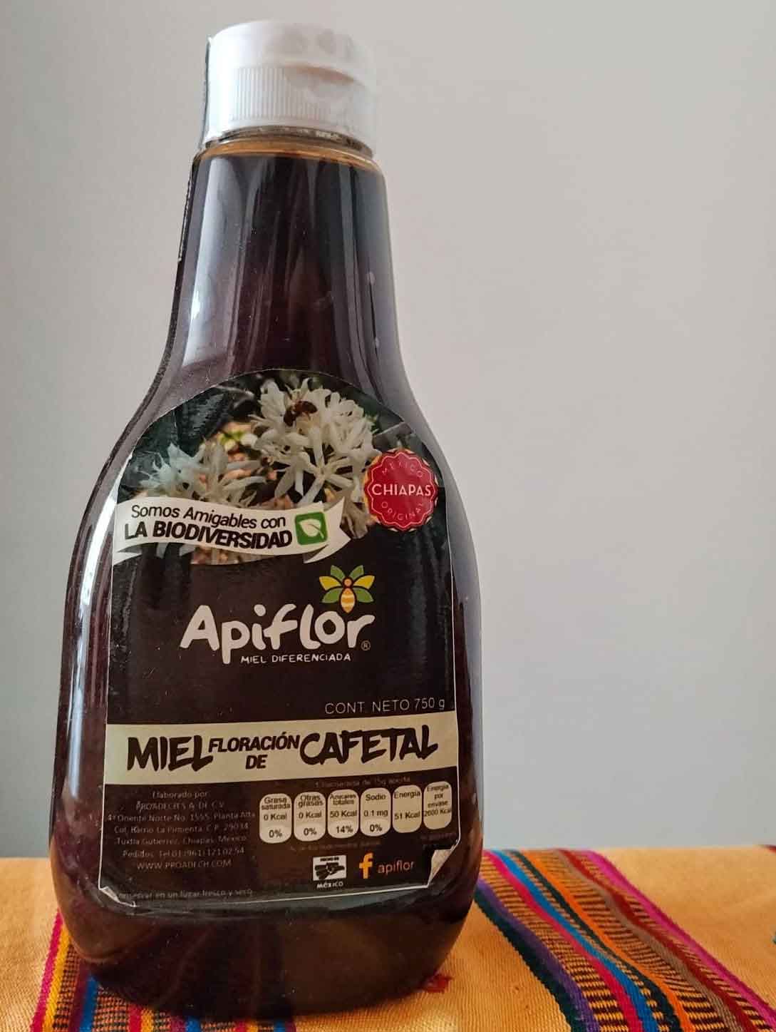 Apiflor Miel Diferenciada Cafetal 750g